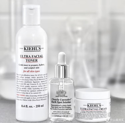 科顏氏(Kiehl's)高保濕爽膚水、面霜與安白瓶 揭秘女神們的護(hù)膚神器套裝